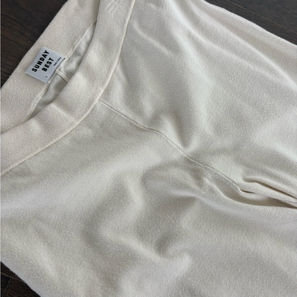 Sunday Best Cream Flare Pants - Picture 3 of 3